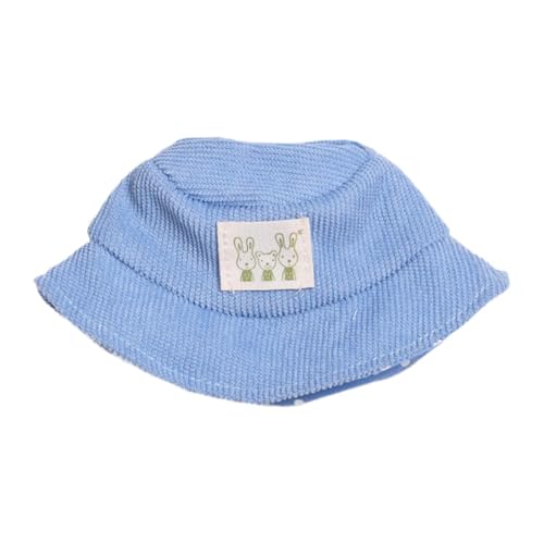 TTETTZ Puppenhut Als Niedliche Kopfbedeckung Und Stofftierhut Teil Der Puppenkleidung Zum Verkleiden von Plüschtieren für Dekoration Und Handgemachte Gesche, Blau von TTETTZ