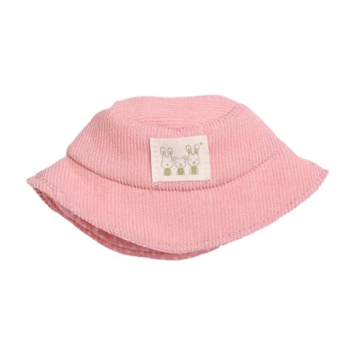 TTETTZ Puppenhut Als Niedliche Kopfbedeckung Und Stofftierhut Teil Der Puppenkleidung Zum Verkleiden von Plüschtieren für Dekoration Und Handgemachte Gesche, ROSA von TTETTZ