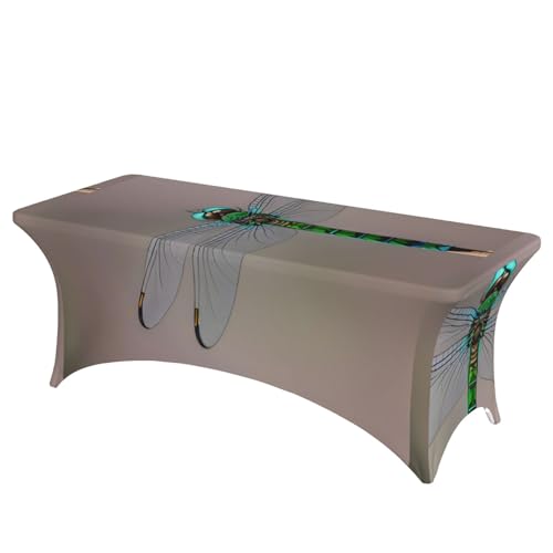 TTIGLHOH Libellen-Tischdecke für Standardtische, universelle rechteckige Tischdecke für Hochzeit, Bankett, Party TTIGLHOH Libellen-Tischdecke für Standardtische, universelle rechteckige Tischdecke für Hochzeit, Bankett, Party von TTIGLHOH