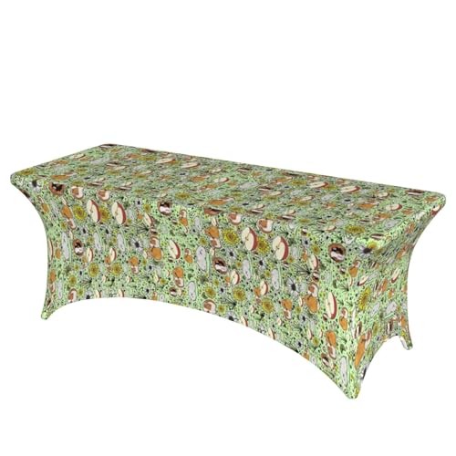 TTIGLHOH Meerschweinchen-Tischdecke für Standardtische, universelle rechteckige Tischdecke für Hochzeit, Bankett, Party TTIGLHOH Meerschweinchen-Tischdecke für Standardtische, universelle rechteckige Tischdecke für Hochzeit, Bankett, Party von TTIGLHOH