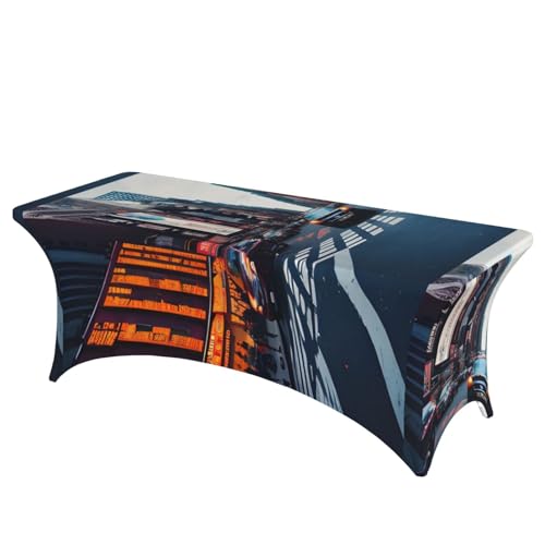 TTIGLHOH New York City Tischdecke für Standardtische, universelle rechteckige Tischdecke für Hochzeit, Bankett, Party TTIGLHOH New York City Tischdecke für Standardtische, universelle rechteckige Tischdecke für Hochzeit, Bankett, Party von TTIGLHOH