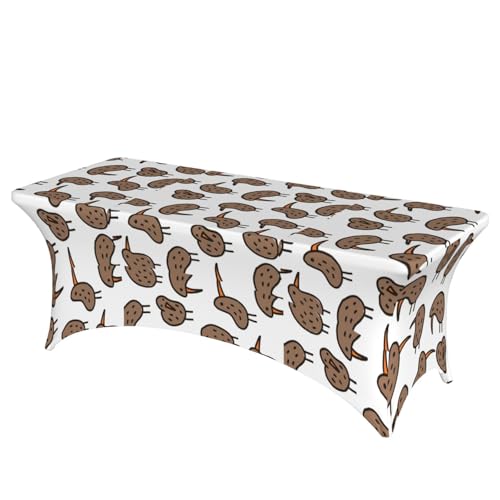 TTIGLHOH Niedliche Tischdecke mit Kiwi-Vögeln für Standardtische, universelle rechteckige Tischdecke für Hochzeit, Bankett, Party TTIGLHOH Niedliche Tischdecke mit Kiwi-Vögeln für Standardtische, universelle rechteckige Tischdecke für Hochzeit, Bankett, Party von TTIGLHOH