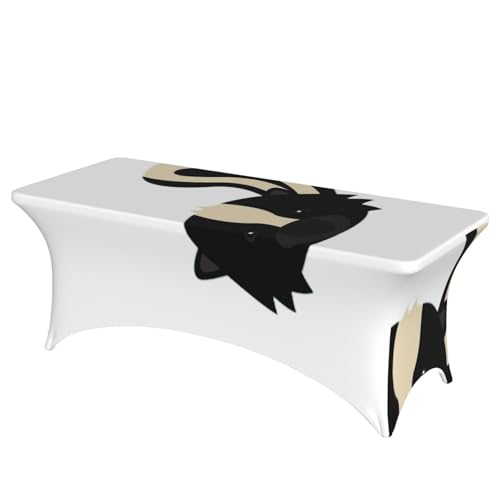 TTIGLHOH Stinktischdecke für Standardtische, universelle rechteckige Tischdecke für Hochzeit, Bankett, Party TTIGLHOH Stinktischdecke für Standardtische, universelle rechteckige Tischdecke für Hochzeit, Bankett, Party von TTIGLHOH