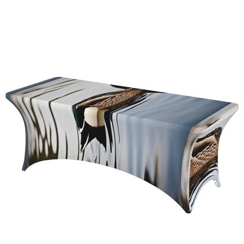 TTIGLHOH Tischdecke für Standardtische, universelle rechteckige Tischdecke für Hochzeit, Bankett, Party TTIGLHOH Tischdecke für Standardtische, universelle rechteckige Tischdecke für Hochzeit, Bankett, Party von TTIGLHOH