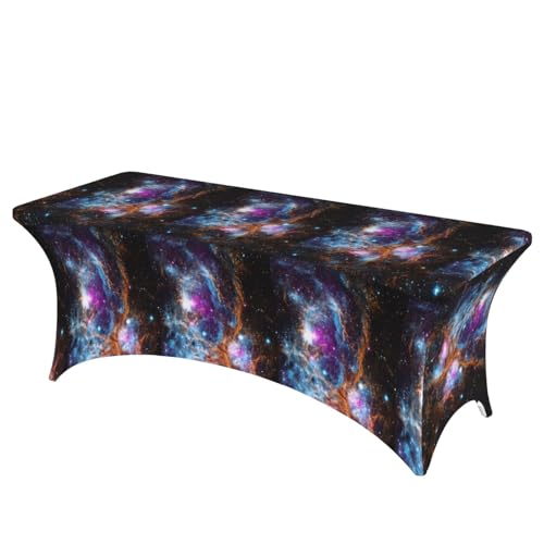TTIGLHOH Universe Galaxy Space Tischdecke für Standardtische, universelle rechteckige Tischdecke für Hochzeit, Bankett, Party TTIGLHOH Universe Galaxy Space Tischdecke für Standardtische, universelle rechteckige Tischdecke für Hochzeit, Bankett, Party von TTIGLHOH