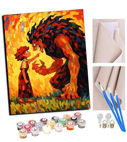 TUDOUTU Malen nach Zahlen Kits für Erwachsene Versprechen unter dem Sonnenuntergang DIY Ölgemälde Digitale Leinwand Wandkunst Home Decoration - 40x50CM Mit Rahmen TUDOUTU Malen nach Zahlen Kits für Erwachsene Versprechen unter dem Sonnenuntergang DIY Ölgemälde Digitale Leinwand Wandkunst Home Decoration - 40x50CM Mit Rahmen von TUDOUTU
