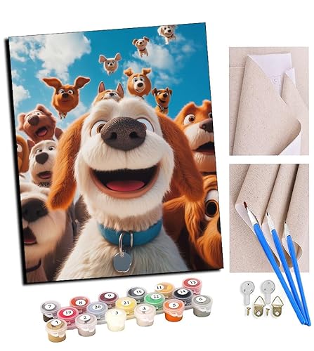 TUDOUTU Malen nach Zahlen Pfoten Für Erwachsene und DIY Ölgemälde Geschenk-Kits Vorgedruckte Leinwand Kunst Home Decoration 16x20 Zoll Mit Rahmen TUDOUTU Malen nach Zahlen Pfoten Für Erwachsene und DIY Ölgemälde Geschenk-Kits Vorgedruckte Leinwand Kunst Home Decoration 16x20 Zoll Mit Rahmen von TUDOUTU