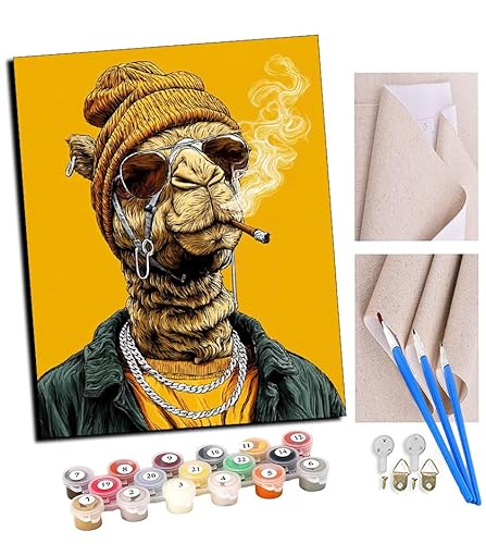 TUDOUTU Malen nach Zahlen Wüstenkühler Für Erwachsene und DIY Ölgemälde Geschenk-Kits Vorgedruckte Leinwand Kunst Home Decoration 16x20 Zoll Mit Rahmen TUDOUTU Malen nach Zahlen Wüstenkühler Für Erwachsene und DIY Ölgemälde Geschenk-Kits Vorgedruckte Leinwand Kunst Home Decoration 16x20 Zoll Mit Rahmen von TUDOUTU