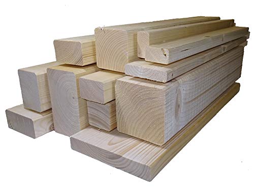 10 Stück Rahmenholz gehobelt unbehandelt Fichte Breite/Höhe/Länge 19mm x 44mm x 1990mm Latte Kantholz Zaun Garten Holz Balkon Bohnenstange Leiste Unterkonsrtuktion 10 Stück Rahmenholz gehobelt unbehandelt Fichte Breite/Höhe/Länge 19mm x 44mm x 1990mm Latte Kantholz Zaun Garten Holz Balkon Bohnenstange Leiste Unterkonsrtuktion von TUGA - Holztech