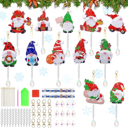 TUIBEIDAMAI Diamond Painting Weihnachten Wichtel,12 Stück Diamond Painting Anhänger Beidseitig,5D Diamond Painting Kinder Weihnachten Anhänger,DIY Weihnachtsmann Diamond Painting Schlüsselanhänger TUIBEIDAMAI Diamond Painting Weihnachten Wichtel,12 Stück Diamond Painting Anhänger Beidseitig,5D Diamond Painting Kinder Weihnachten Anhänger,DIY Weihnachtsmann Diamond Painting Schlüsselanhänger von TUIBEIDAMAI