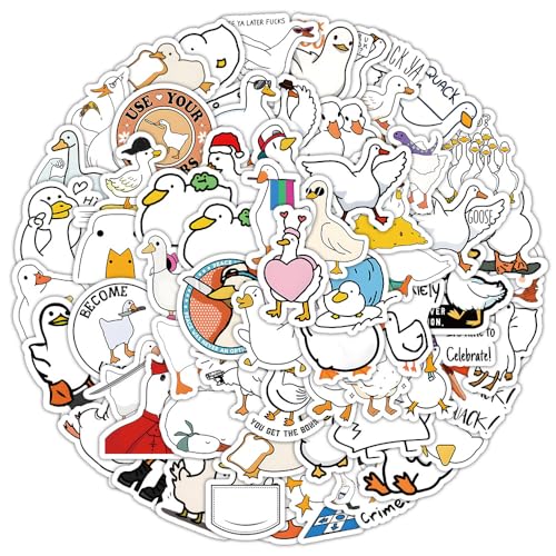 100Stück Ente Aufkleber für Fahrrad,Gepäck,Kühlschrank,Motorrad,Gitarre, Laptop, Stoßstange,Auto,Wasserdichte Vinyl Duck Aufkleber, Geschenk für Kinder Mädchen,Tier Cartoon Süße Decal 100Stück Ente Aufkleber für Fahrrad,Gepäck,Kühlschrank,Motorrad,Gitarre, Laptop, Stoßstange,Auto,Wasserdichte Vinyl Duck Aufkleber, Geschenk für Kinder Mädchen,Tier Cartoon Süße Decal von TUIOBUN