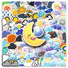 100Stück Wetter Aufkleber für Stoßstange,Auto,Gitarre,Kühlschrank,Laptop,Fahrrad,Gepäck,Kawaii Tornado Regen Wasserdicht Vinyl Sticker,Erwachsene Mädchen Geschenk,Ästhetik Graffiti Aufkleber 100Stück Wetter Aufkleber für Stoßstange,Auto,Gitarre,Kühlschrank,Laptop,Fahrrad,Gepäck,Kawaii Tornado Regen Wasserdicht Vinyl Sticker,Erwachsene Mädchen Geschenk,Ästhetik Graffiti Aufkleber von TUIOBUN