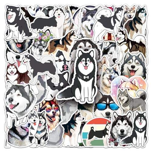 50Stück Alaska Hund Aufkleber für Stoßstange,Motorrad,Laptop,Kühlschrank,Auto,Gepäck,Gitarre,Kawaii Tier Vinyl Aufkleber,Erwachsene Teenager Geschenk,Dog Cartoon Wasserdicht Graffiti Sticker 50Stück Alaska Hund Aufkleber für Stoßstange,Motorrad,Laptop,Kühlschrank,Auto,Gepäck,Gitarre,Kawaii Tier Vinyl Aufkleber,Erwachsene Teenager Geschenk,Dog Cartoon Wasserdicht Graffiti Sticker von TUIOBUN