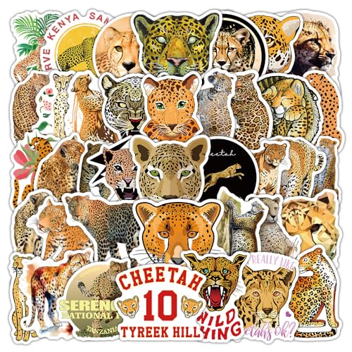 50Stück Cheetah Aufkleber für Fahrrad,Auto,Motorrad,Laptop, Fahrrad,Stoßstange,Gepäck,Gitarre,Wasserdicht Vinyl Tiere Aufkleber,Geschenk für Kinder Mädchen Teenager,Cartoon Gepard Sticker 50Stück Cheetah Aufkleber für Fahrrad,Auto,Motorrad,Laptop, Fahrrad,Stoßstange,Gepäck,Gitarre,Wasserdicht Vinyl Tiere Aufkleber,Geschenk für Kinder Mädchen Teenager,Cartoon Gepard Sticker von TUIOBUN