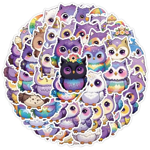 50Stück Eule Aufkleber für Fahrrad,Auto,Kühlschrank,Laptop,Gepäck,Stoßstange, Motorrad,Cartoon Vogel Wasserdicht Vinyl Aufkleber,Kinder Teenager Mädchen Geschenk,Tierische Niedliche Graffiti Sticker 50Stück Eule Aufkleber für Fahrrad,Auto,Kühlschrank,Laptop,Gepäck,Stoßstange, Motorrad,Cartoon Vogel Wasserdicht Vinyl Aufkleber,Kinder Teenager Mädchen Geschenk,Tierische Niedliche Graffiti Sticker von TUIOBUN