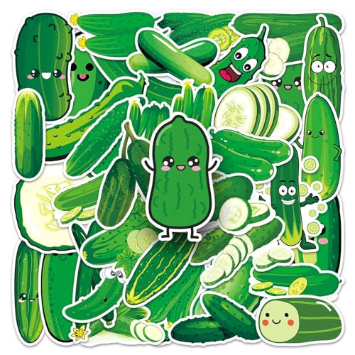 50Stück Gurken Aufkleber für Kühlschrank,Fahrrad,Motorrad, Phone,Auto,Stoßstange,Skateboard,Laptop,Wasserdicht Vinyl niedliche Gemüse Obst Aufkleber,Erwachsene Jugendliche Geschenk,Pickle Sticker 50Stück Gurken Aufkleber für Kühlschrank,Fahrrad,Motorrad, Phone,Auto,Stoßstange,Skateboard,Laptop,Wasserdicht Vinyl niedliche Gemüse Obst Aufkleber,Erwachsene Jugendliche Geschenk,Pickle Sticker von TUIOBUN