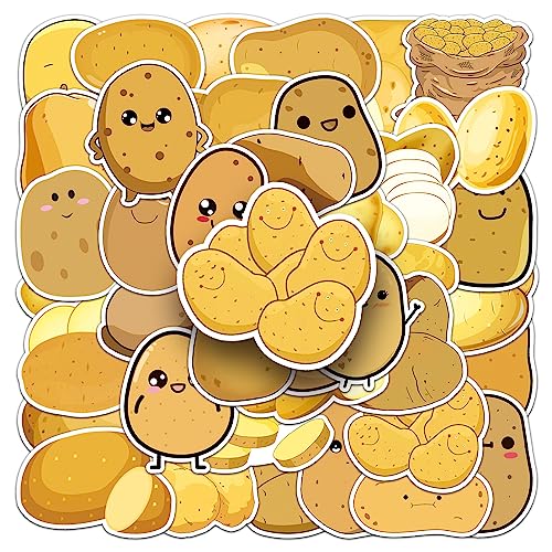 50Stück Kartoffeln Aufkleber für Fahrrad,Motorrad,Phone,Laptop, Auto,Stoßstange,Kühlschrank,Wasserdicht Vinyl Potatoes Aufkleber,Erwachsene Teenager Geschenk,Cartoon Niedliche Gemüse Sticker 50Stück Kartoffeln Aufkleber für Fahrrad,Motorrad,Phone,Laptop, Auto,Stoßstange,Kühlschrank,Wasserdicht Vinyl Potatoes Aufkleber,Erwachsene Teenager Geschenk,Cartoon Niedliche Gemüse Sticker von TUIOBUN