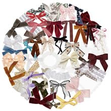 54Stück Transparent Bogen Aufkleber für Auto,Fahrrad,Gepäck,Stoßstange,Kühlschrank,Laptop,Motorrad,Mode Bow Wasserdicht Vinyl Decal,Erwachsene Mädchen Geschenk,Ästhetische Niedliche Graffiti Sticker von TUIOBUN