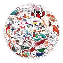 60Stück Niedliche Hummer Aufkleber für Fahrrad,Laptop,Computer,Kühlschrank,Stoßstange,Motorrad,Kawaii Ozean Tier Wasserdicht Vinyl Decal,Junge Erwachsene Geschenk,Lobster Aesthetic Graffiti Sticker 60Stück Niedliche Hummer Aufkleber für Fahrrad,Laptop,Computer,Kühlschrank,Stoßstange,Motorrad,Kawaii Ozean Tier Wasserdicht Vinyl Decal,Junge Erwachsene Geschenk,Lobster Aesthetic Graffiti Sticker von TUIOBUN