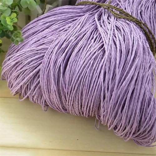 TUITA 600 Meter, 500 g, natürliches Bast-Strohgarn zum Handstricken, Häkeln, Garn für Sommerhüte, Handtaschen, Körbe, Strickmaterial, DIY-Handwerk TUITA 600 Meter, 500 g, natürliches Bast-Strohgarn zum Handstricken, Häkeln, Garn für Sommerhüte, Handtaschen, Körbe, Strickmaterial, DIY-Handwerk von TUITA