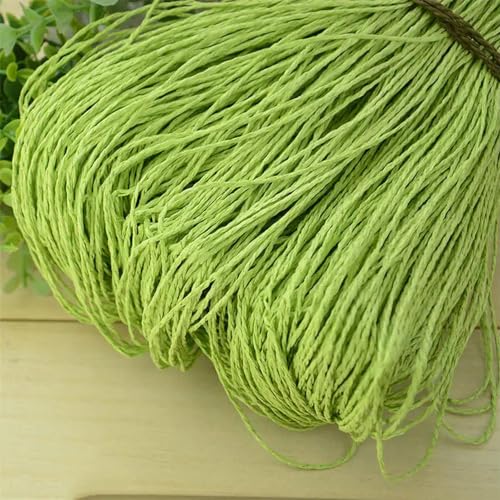 TUITA 600 Meter, 500 g, natürliches Bast-Strohgarn zum Handstricken, Häkeln, Garn für Sommerhüte, Handtaschen, Körbe, Strickmaterial, DIY-Handwerk TUITA 600 Meter, 500 g, natürliches Bast-Strohgarn zum Handstricken, Häkeln, Garn für Sommerhüte, Handtaschen, Körbe, Strickmaterial, DIY-Handwerk von TUITA