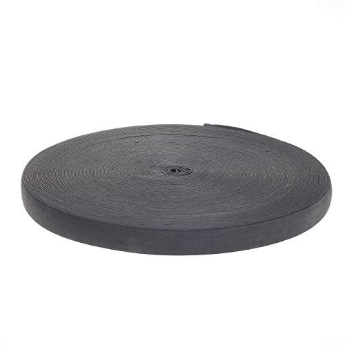 TUKA Gummiband 40 Meter x 20 mm Breit, Elastisches Band Elastische Gummiband für Nähen/Haushalt/DIY/Handwerk/Kundenspezifische Kleidung, Schwarz, TKB5005 Black TUKA Gummiband 40 Meter x 20 mm Breit, Elastisches Band Elastische Gummiband für Nähen/Haushalt/DIY/Handwerk/Kundenspezifische Kleidung, Schwarz, TKB5005 Black von TUKA-i-AKUT