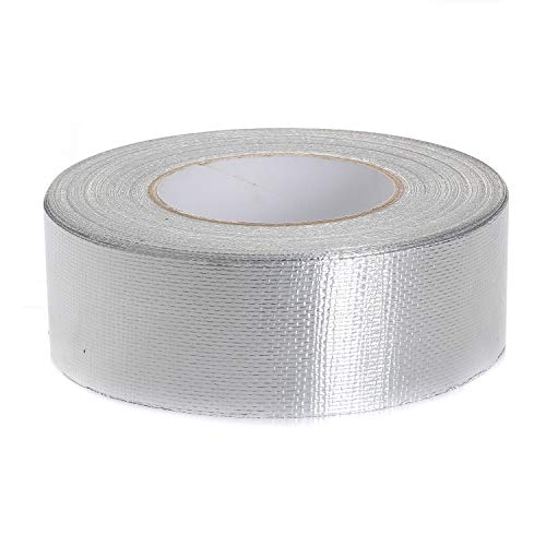 TUKA-i-AKUT 50mm x 50 Meter Aluminiumband Netzverstärkt, Aluminium Klebeband Rolle Isolierband Abdichtband Selbstklebend, Aluminiumklebebänder verstärkt mit Glasgittergewebe, TKD5022 TUKA-i-AKUT 50mm x 50 Meter Aluminiumband Netzverstärkt, Aluminium Klebeband Rolle Isolierband Abdichtband Selbstklebend, Aluminiumklebebänder verstärkt mit Glasgittergewebe, TKD5022 von TUKA-i-AKUT