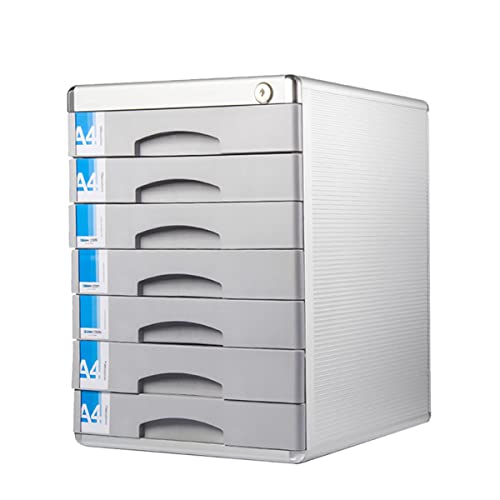 TUKA-i-AKUT Metall Schubladenbox Abschließbar 7 Fächer A4, mit Beschriftungsfeldern, Dokumenten Aufbewahrung Ablagebox Aluminiumlegierung, Robust u Stabil Ordnungsbox Dokumentenbox, TKD8601-7F TUKA-i-AKUT Metall Schubladenbox Abschließbar 7 Fächer A4, mit Beschriftungsfeldern, Dokumenten Aufbewahrung Ablagebox Aluminiumlegierung, Robust u Stabil Ordnungsbox Dokumentenbox, TKD8601-7F von TUKA-i-AKUT