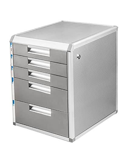 TUKA-i-AKUT XXL Metall Schubladenbox Abschließbar 5 Fächer DIN A4, Aluminiumlegierung, ohne Beschriftungsfeldern, Dokumenten Aufbewahrung Ablagebox, Robust Ordnungsbox 315x398x350 TKD8602_NLS TUKA-i-AKUT XXL Metall Schubladenbox Abschließbar 5 Fächer DIN A4, Aluminiumlegierung, ohne Beschriftungsfeldern, Dokumenten Aufbewahrung Ablagebox, Robust Ordnungsbox 315x398x350 TKD8602_NLS von TUKA-i-AKUT