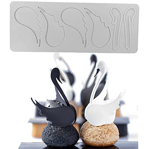 3D-Form mit hohlen Blättern, für Fondant, Spitze, verschiedene Blätter, Blumen, Süßigkeiten, Schokolade, Zucker, Basteln, Kuchendekoration, Cupcake-Top, 22,7 x 8,9 x 0,3 cm von TUKE