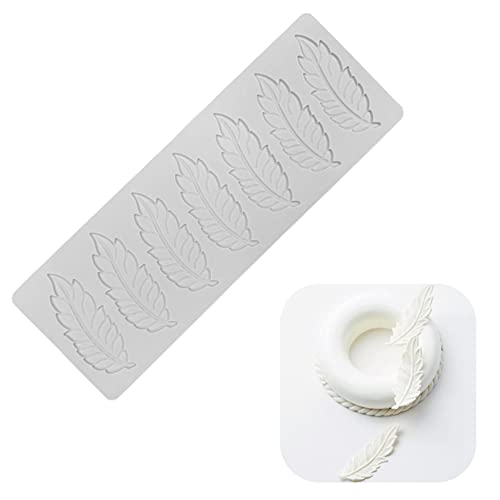 3D-Form mit hohlen Blättern, für Fondant, Spitze, verschiedene Blätter, Blumen, Süßigkeiten, Schokolade, Zucker, Basteln, Kuchendekoration, Cupcake-Top, 30 x 10,7 x 0,3 cm 3D-Form mit hohlen Blättern, für Fondant, Spitze, verschiedene Blätter, Blumen, Süßigkeiten, Schokolade, Zucker, Basteln, Kuchendekoration, Cupcake-Top, 30 x 10,7 x 0,3 cm von TUKE