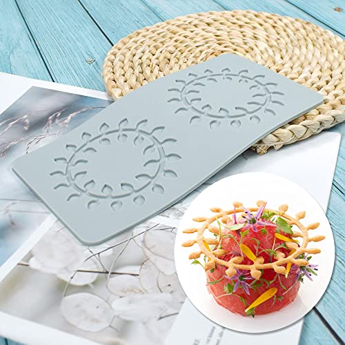 3D-Hohlblatt-Fondant-Spitzenform, verschiedene Blätter, Blumenformen, Silikonform für Kuchendekoration, Fondant, Abdruckmatte für Schokolade, Zucker, Süßigkeiten, Cupcakes, Backen (I_19,1 x 9,6 x 0,3 3D-Hohlblatt-Fondant-Spitzenform, verschiedene Blätter, Blumenformen, Silikonform für Kuchendekoration, Fondant, Abdruckmatte für Schokolade, Zucker, Süßigkeiten, Cupcakes, Backen (I_19,1 x 9,6 x 0,3 von TUKE