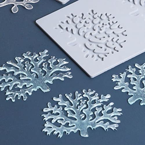 Baum-Schokoladenformen Silikon 3D Korallenzweig Blätter Süßigkeiten Form Fondant Silikonform Fondant Tonform für Zuckerwaren Polymer Ton Cupcakes Schokolade Süßigkeiten Baum-Schokoladenformen Silikon 3D Korallenzweig Blätter Süßigkeiten Form Fondant Silikonform Fondant Tonform für Zuckerwaren Polymer Ton Cupcakes Schokolade Süßigkeiten von TUKE