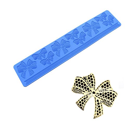 Bow-Knoten Silikon Fondant Prägematte Sugarcraft Bow-Knoten Spitze Muster Kuchen Matten Fondant Gebäck Prägematte Fondant Kuchen Dekorieren Form Zucker Spitze Pad Backen Werkzeuge Bow-Knoten Silikon Fondant Prägematte Sugarcraft Bow-Knoten Spitze Muster Kuchen Matten Fondant Gebäck Prägematte Fondant Kuchen Dekorieren Form Zucker Spitze Pad Backen Werkzeuge von TUKE