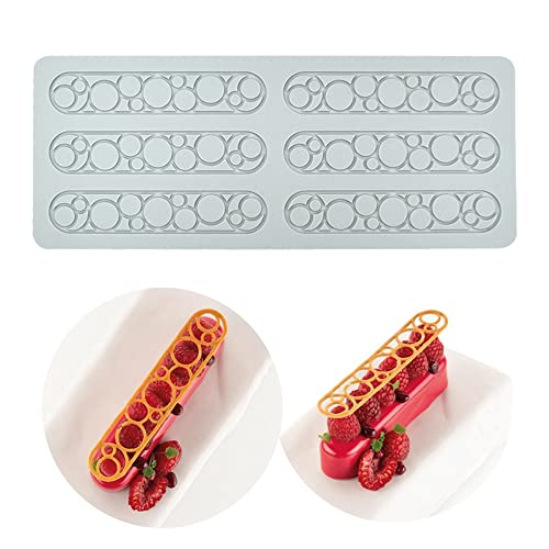 Schokoladen-Silikonformen, 3D-hohl, Feder, Blatt, Fondant, geometrische Form, Süßigkeitenform, Cupcake, Kuchendekoration, Zucker, Basteln, Kuchendekoration (A_29,6 x 11,9 x 0,3 cm) von TUKE