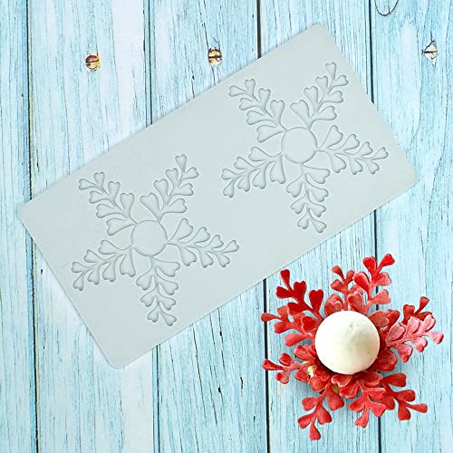 Silikonform für Schokolade, Süßigkeiten, Fondant, Kuchen, Fondant, Ton, Form für Cupcake-Oberseite, Zuckerhandwerk (A 20 x 10,6 x 0,3 cm) von TUKE