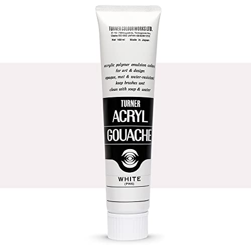 Turner Acryl Gouache 100ml weiß Turner Acryl Gouache 100ml weiß von TURNER