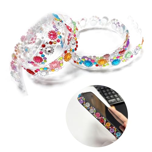 2 Stück Strass-Diamant-Klebeband von TUYOBG