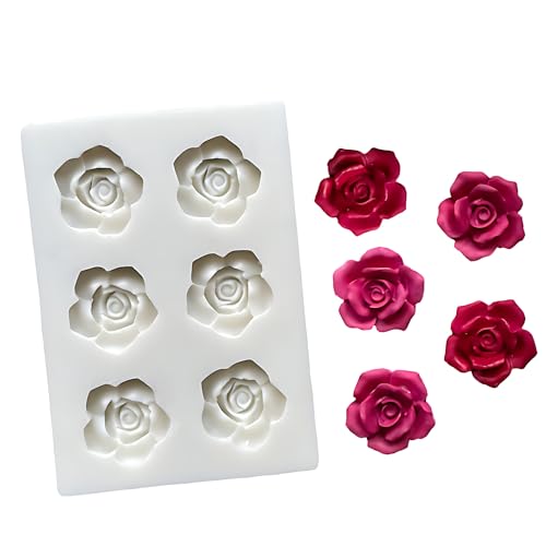 Silikonform Blumen Gießform Rose 3D – Wiederverwendbar Kerzenformen zum Gießen aus hochwertigem Silikon – Vielseitige Gipsformen für DIY Duftkerzen, Harz, Seife, Deko, Schokolade und Basteln Silikonform Blumen Gießform Rose 3D – Wiederverwendbar Kerzenformen zum Gießen aus hochwertigem Silikon – Vielseitige Gipsformen für DIY Duftkerzen, Harz, Seife, Deko, Schokolade und Basteln von TUYOBG