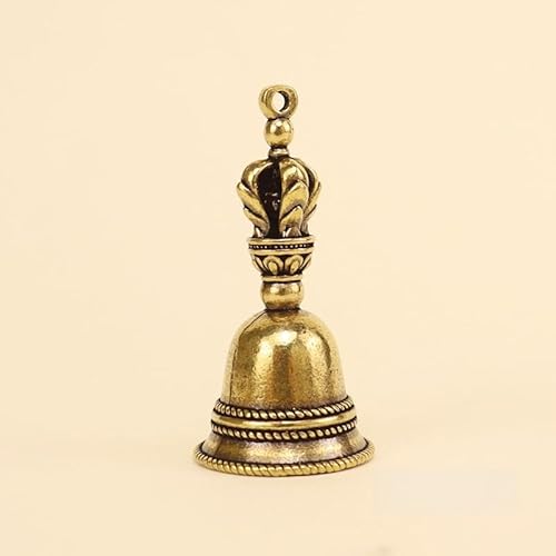 Vintage Mini Handglocke Messing Glöckchen 2 Stück, Kleine Glocke Anhänger, Handglocke Schlüsselanhänger Metall Charm, Praktische und Stilvolle Dekoration für Autoschlüssels und Taschen Vintage Mini Handglocke Messing Glöckchen 2 Stück, Kleine Glocke Anhänger, Handglocke Schlüsselanhänger Metall Charm, Praktische und Stilvolle Dekoration für Autoschlüssels und Taschen von TUYOBG