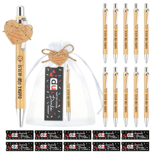 TUZELIYA 10pcs Dankeschön Geschenke Danke für Alles Kugelschreiber Geschenke Holz Abschiedsgeschenk Kollegen, Du hast ein dickes Danke verdient Filzhüllen für schokolade ohne Schokolade TUZELIYA 10pcs Dankeschön Geschenke Danke für Alles Kugelschreiber Geschenke Holz Abschiedsgeschenk Kollegen, Du hast ein dickes Danke verdient Filzhüllen für schokolade ohne Schokolade von TUZELIYA