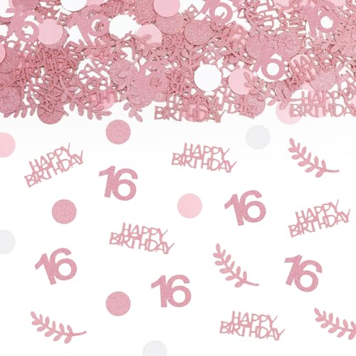 TUZELIYA Konfetti 16 Geburtstag Deko Roségold,200 Stück Tischdeko Deko 16 Geburtstag Frau Mann,16. Geburtstag Deko Konfetti,16.ter Streudeko Geburtstag Konfetti Frauen Männer TUZELIYA Konfetti 16 Geburtstag Deko Roségold,200 Stück Tischdeko Deko 16 Geburtstag Frau Mann,16. Geburtstag Deko Konfetti,16.ter Streudeko Geburtstag Konfetti Frauen Männer von TUZELIYA