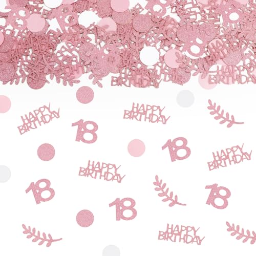 TUZELIYA Konfetti 18 Geburtstag Deko Roségold,200 Stück Tischdeko Deko 18 Geburtstag Frau Mann,18. Geburtstag Deko Konfetti,18.ter Streudeko Geburtstag Konfetti Frauen Männer TUZELIYA Konfetti 18 Geburtstag Deko Roségold,200 Stück Tischdeko Deko 18 Geburtstag Frau Mann,18. Geburtstag Deko Konfetti,18.ter Streudeko Geburtstag Konfetti Frauen Männer von TUZELIYA