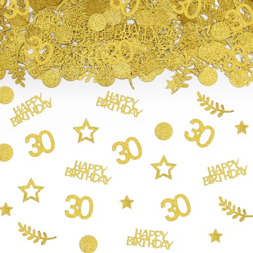 TUZELIYA Konfetti 30 Geburtstag Deko Gold,Tischdeko Deko 30 Geburtstag Frau Mann 200 Stück,30. Geburtstag Deko Konfetti,30.ter Streudeko Geburtstag Konfetti Frauen Männer TUZELIYA Konfetti 30 Geburtstag Deko Gold,Tischdeko Deko 30 Geburtstag Frau Mann 200 Stück,30. Geburtstag Deko Konfetti,30.ter Streudeko Geburtstag Konfetti Frauen Männer von TUZELIYA