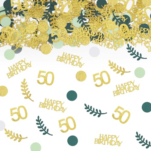 TUZELIYA Konfetti 50 Geburtstag Deko Grün,Tischdeko Deko 50 Geburtstag Frau Mann 200 Stück,50. Geburtstag Deko Konfetti Gold,50.ter Streudeko Geburtstag Konfetti Frauen Männer TUZELIYA Konfetti 50 Geburtstag Deko Grün,Tischdeko Deko 50 Geburtstag Frau Mann 200 Stück,50. Geburtstag Deko Konfetti Gold,50.ter Streudeko Geburtstag Konfetti Frauen Männer von TUZELIYA