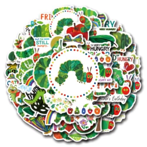 10/55 Stück Lustige Raupe Nimmersatt Aufkleber Cartoon Graffiti Aufkleber DIY Laptop Handy Gitarre Scrapbook 10/55 Stück Lustige Raupe Nimmersatt Aufkleber Cartoon Graffiti Aufkleber DIY Laptop Handy Gitarre Scrapbook von TVIVID