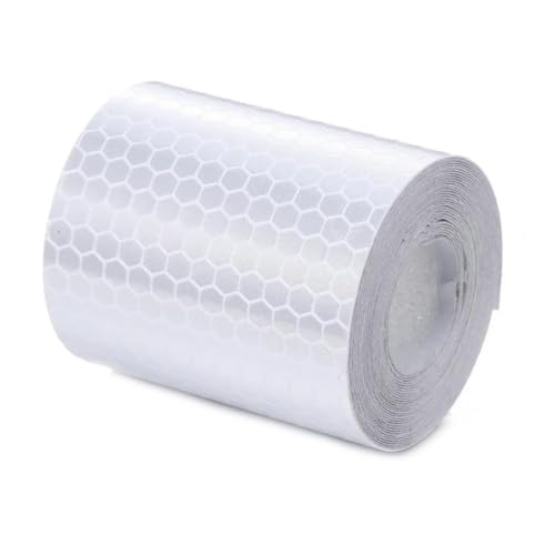Auto Reflektierendes Klebeband Auto Sicherheit Warnaufkleber Reflektor Schutzband Streifen Folie für LKW Auto Motorrad Aufkleber von TVIVID