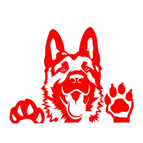 TVIVID Auto-Aufkleber, Vinyl, Deutscher Schäferhund, Motorrad, dekoratives Zubehör, kreatives Laptop TVIVID Auto-Aufkleber, Vinyl, Deutscher Schäferhund, Motorrad, dekoratives Zubehör, kreatives Laptop von TVIVID