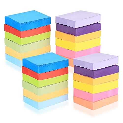 Packung mit 24 Haftnotizen, 12 sortierte Farbe Notizen selbstklebende Notizzettel, abnehmbare Erinnerungen, Büro-Klebeblock Klebezettel, 50 x 38 mm, 200 Blatt pro Farbe Packung mit 24 Haftnotizen, 12 sortierte Farbe Notizen selbstklebende Notizzettel, abnehmbare Erinnerungen, Büro-Klebeblock Klebezettel, 50 x 38 mm, 200 Blatt pro Farbe von TVNYOUJIA