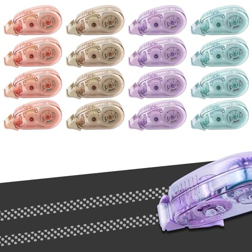 12 Stücke Doppelseitiges Kleberoller Set, Transparentes Klebeband Roller, Permanente Selbstklebender Sealing Glue, Foto Kleber für Fotoalbum, Klebemaus für Schule, Umschläge, Basteln, Büro(4 m×6 mm) 12 Stücke Doppelseitiges Kleberoller Set, Transparentes Klebeband Roller, Permanente Selbstklebender Sealing Glue, Foto Kleber für Fotoalbum, Klebemaus für Schule, Umschläge, Basteln, Büro(4 m×6 mm) von TW1TGOFT